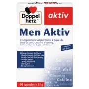 Illustration of the product packaging Doppelherz aktiv Men Aktiv front view